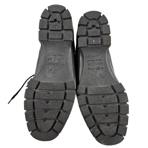 Rohde Ankle Boots Womes Size 7.5M Black Lace Up SympaTex Snow Hiking Lined - Picture 9 of 9